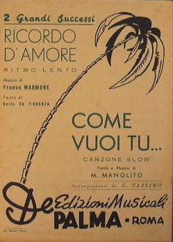 Ricordo D'Amore ( ritmo lento ) - Come vuoi tu ( canzone slow )