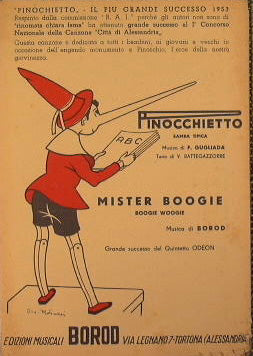 Pinocchietto (typical samba) - Mister boogie (boggie woogie)