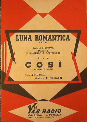 Luna romantica ( slow ) - Così ( moderato slow )