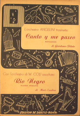 Canto y me paseo ( batuucada ) - Rio Negro ( rumba beguine )