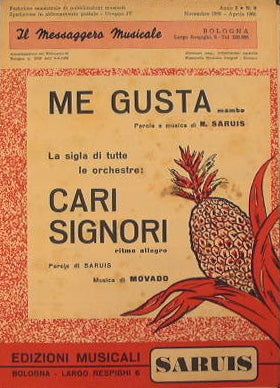 Me gusta ( mambo ) - Cari signori ( ritmo allegro )