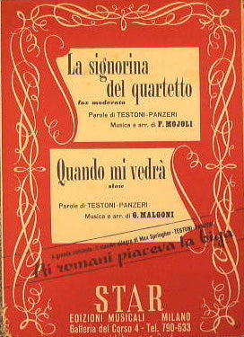 La señorita del cuarteto (zorro moderado) - Cuando me verá (lento)