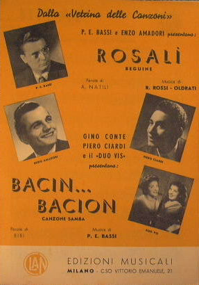 Rosalì (beguina) - Bacin Bacion (canción de samba)