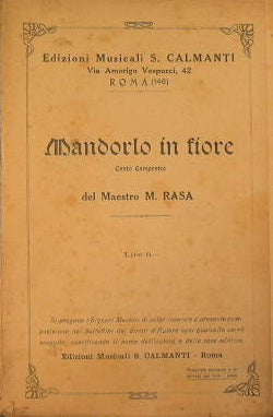 Mandorlo in fiore ( canto campestre )