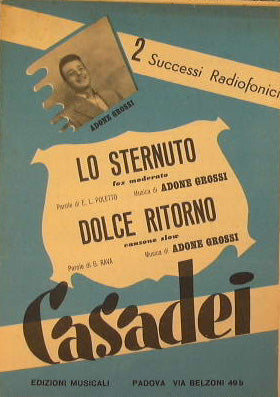 Lo sternuto ( fox moderato ) - Dolce Ritorno ( canzone slow )