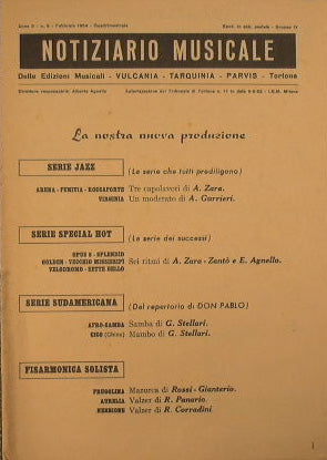 Frugolina (mazurka) - Aurelia (waltz) - Nebbione (waltz)
