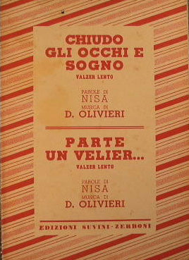 Chiudo gli occhi e sogno ( valzer lento ) - Parte un Velier ( valzer lento )