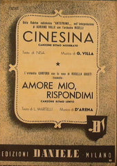 Cinesina ( canzone ritmo moderato ) - Amore mio rispondimi ( canzone ritmo lento )