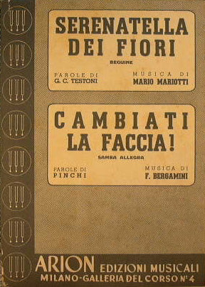 Serenatella dei fiori ( beguine ) - Cambiati la Faccia ( samba allegra )