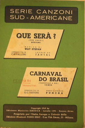Que serà ( beguine ) - Carnaval do Brasil ( samba )