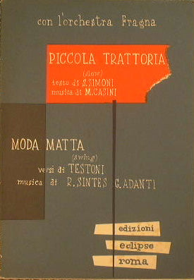 Pequeña trattoria (lenta) - Moda loca (swing)