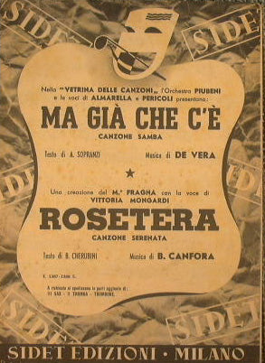 Ma già che c'è ( canzone samba ) - Rosetera ( canzone serenata )