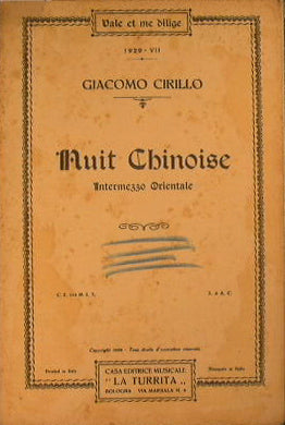 Nuit Chinoise ( intermezzo orientale )