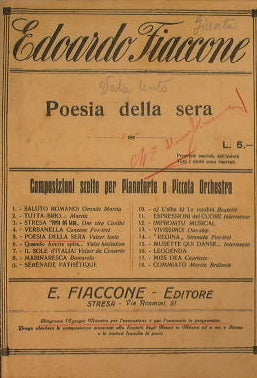 Poesia della sera ( valzer lento )