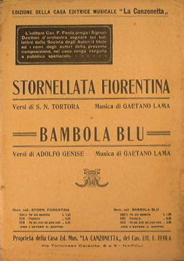 Stornellata fiorentina ( andante ) - Bambola blu ( valzer )