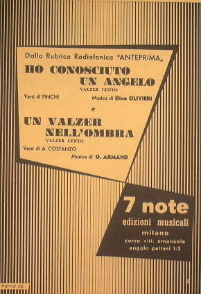 Conocí a un ángel (Vals lento) - Un vals en la sombra (Vals lento)