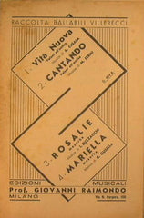 Vita nuova ( valzer all'antica ) - Cantando ( valzer all'antica ) - Rosaline ( mazurka ) - Mariella ( mazurka )