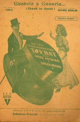 Cheek to Cheek (cheek to cheek) (moderate) - Top hat, white tie and tails (alive)