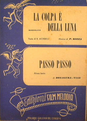 La colpa è della luna ( moderato ) - Passo passo ( ritmo lento )