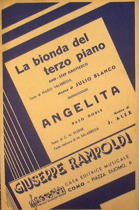 La bionda del terzo piano ( one step grottesco ) - Angelita ( paso doble )