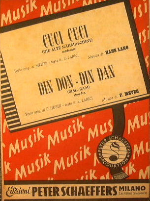 Cuci cuci ( die alte nahmaschine ) ( moderato ) - Din Don Din Dan ( bim bam ) ( slow fox )