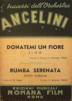 Donatemi un fiore ( slow ) - Rumba serenata ( song cubana )
