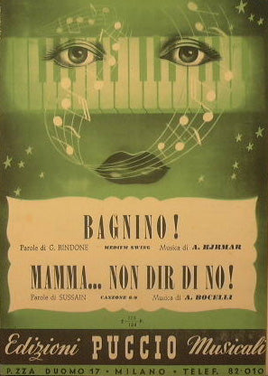 Bagnino ( medium swing ) - Mamma non dir di no ( canzone 6/8 )