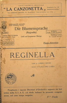 Die Blumensprache (lied und langsamer Walzer)