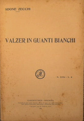 Valzer in Guanti Bianchi ( lentamente )