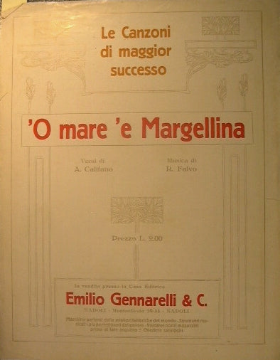 'O mare' and Margellina