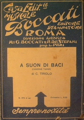 To the sound of Baci (tango serenade)