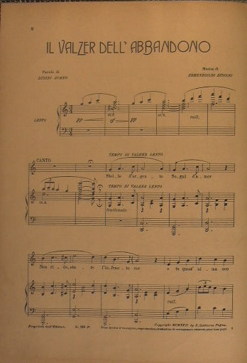 The Waltz of Abandonment (slow)