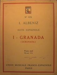 Suite Espagnole ( allegretto ) - N° 1 Granada ( serenata )