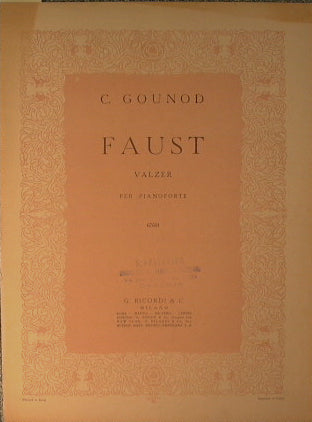 Faust ( valzer )