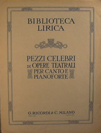 Biblioteca lirica. Guglielmo Tell