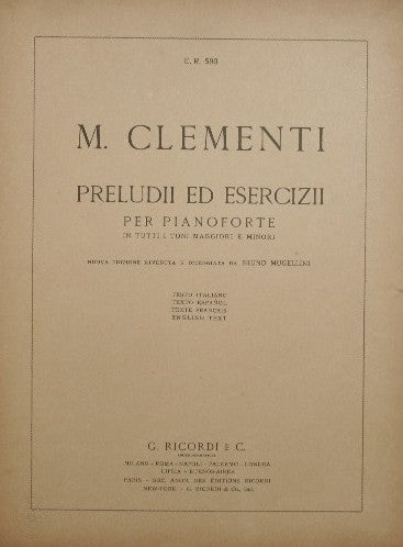 Preludii ed esercizii per pianoforte