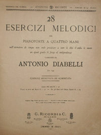 Miscellany of piano scores