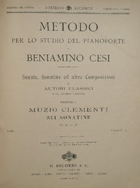 Miscellany of piano scores
