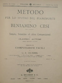 Miscellany of piano scores