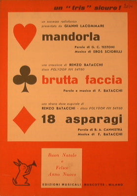 Mandorla + Brutta faccia + 18 asparagi