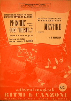 Perché così triste…? + Mentire