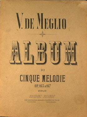 Album di cinque melodie