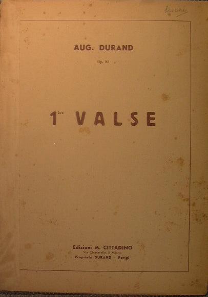 1 valse