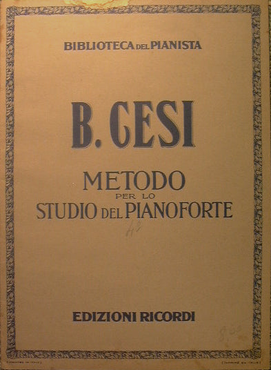 Method for studying the piano. File IV