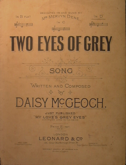 Two eyes of grey