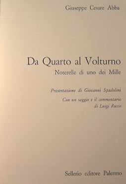 Da Quarto al Volturno