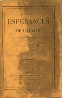 Des Espérances de L'Italie