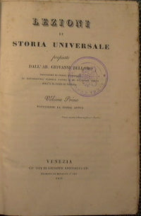 Universal history lessons