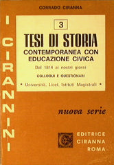 Tesi di storia contemporanea con educazione civica