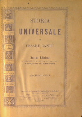 Storia Universale - Archeologia